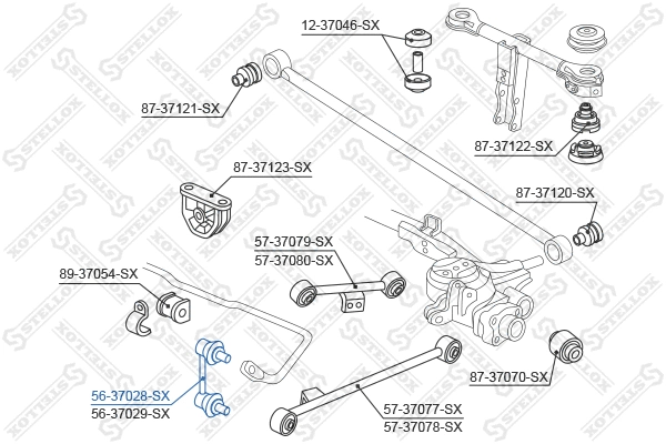 Link/Coupling Rod, stabiliser bar