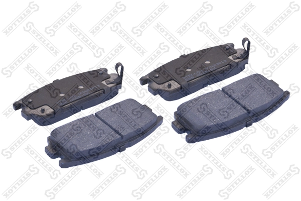 Brake Pad Set, disc brake (888 002B-SX)