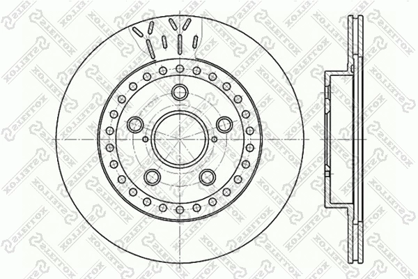 Brake Disc (6020-4562V-SX)