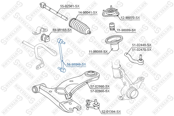 Link/Coupling Rod, stabiliser bar