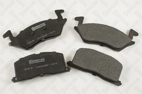 Brake Pad Set, disc brake (343 002B-SX)