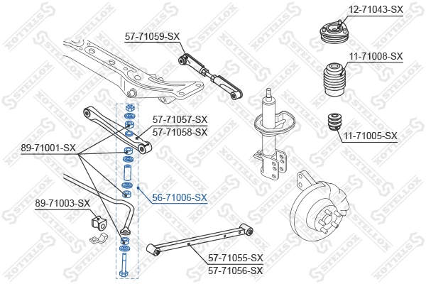 Link/Coupling Rod, stabiliser bar