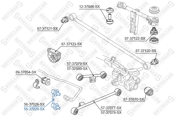 Link/Coupling Rod, stabiliser bar