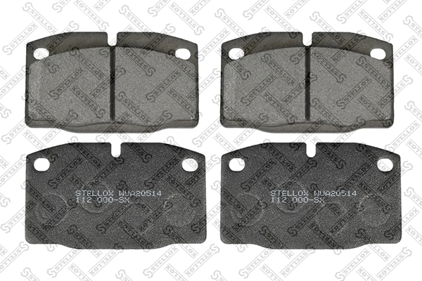 Brake Pad Set, disc brake (112 000-SX)