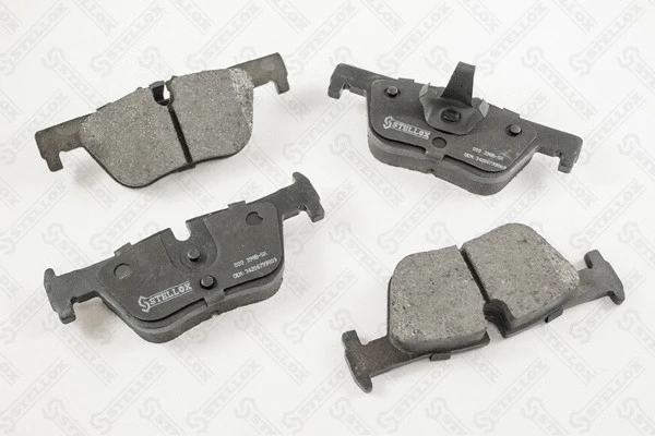 Brake Pad Set, disc brake (000 398B-SX)