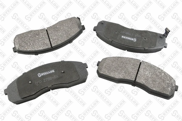 Brake Pad Set, disc brake (000 278B-SX)