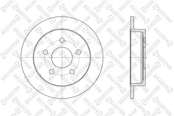 Brake Disc (6020-3636-SX)
