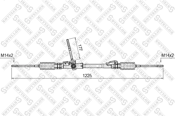 Steering Gear (00-35015-SX)