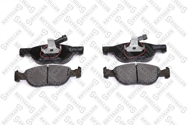 Brake Pad Set, disc brake (598 000-SX)