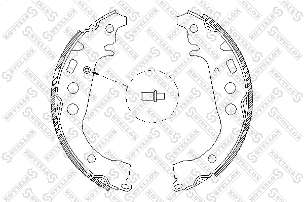 Brake Shoe Set (112 100-SX)