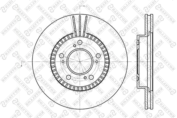 Brake Disc (6020-2622V-SX)