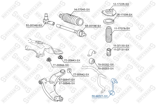 Link/Coupling Rod, stabiliser bar