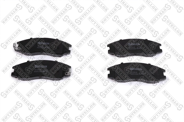 Brake Pad Set, disc brake (782 032B-SX)
