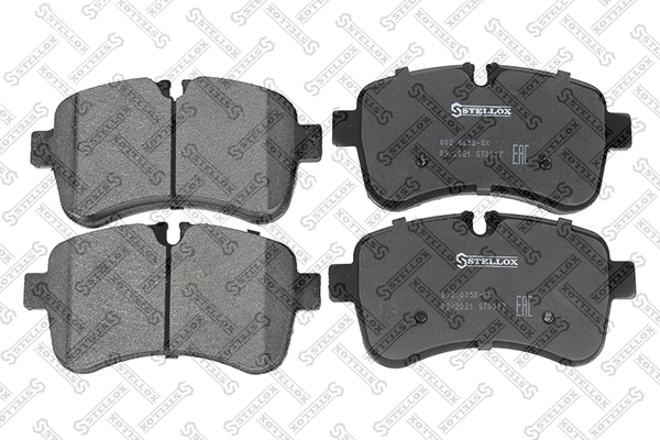 Brake Pad Set, disc brake (002 005B-SX)