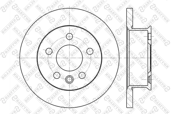 Brake Disc (6020-4732-SX)