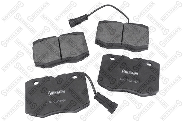 Brake Pad Set, disc brake (446 012B-SX)