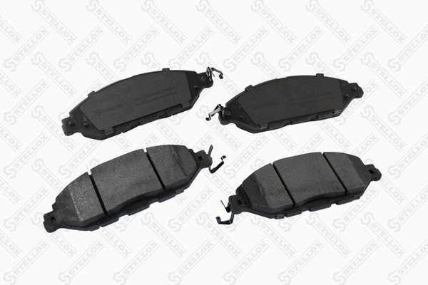 Brake Pad Set, disc brake (000 704B-SX)