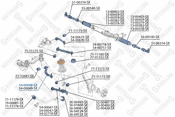Control/Trailing Arm, wheel suspension