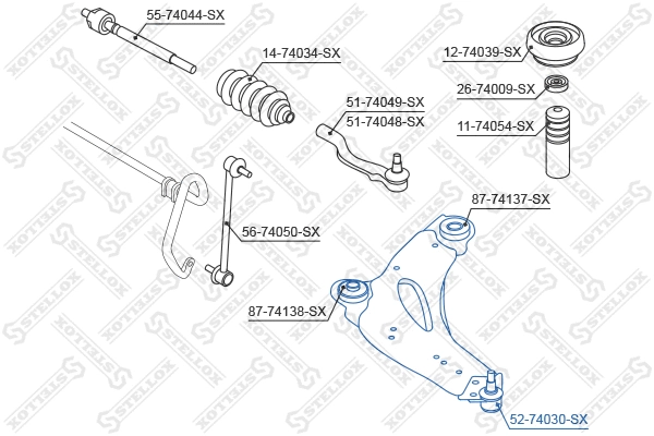 Ball Joint (52-74030-SX)
