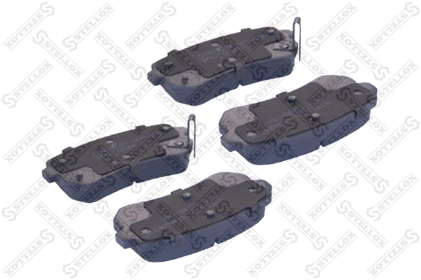 Brake Pad Set, disc brake (000 054-SX)