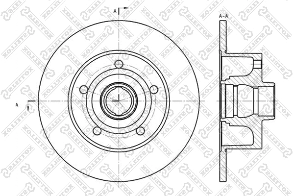 Brake Disc (6020-4757-SX)