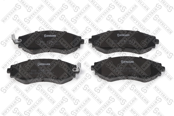 Brake Pad Set, disc brake (656 032B-SX)