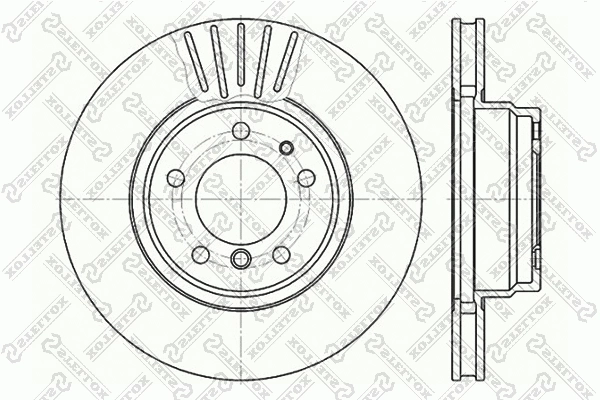 Brake Disc (6020-1534V-SX)