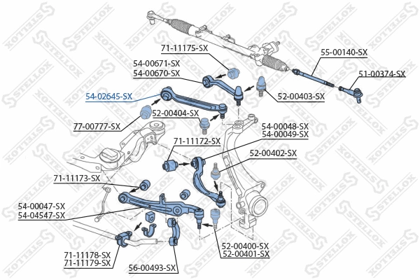 Control/Trailing Arm, wheel suspension