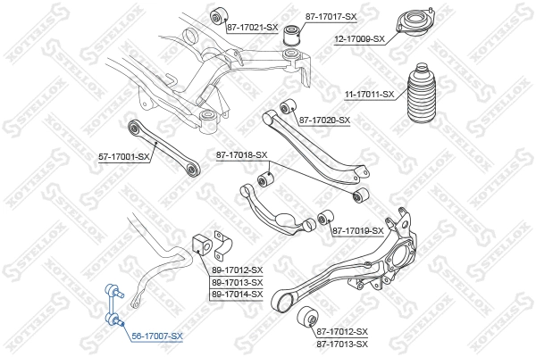 Link/Coupling Rod, stabiliser bar
