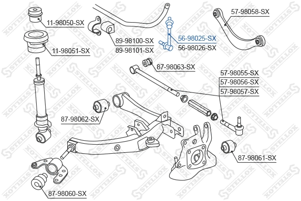 Link/Coupling Rod, stabiliser bar