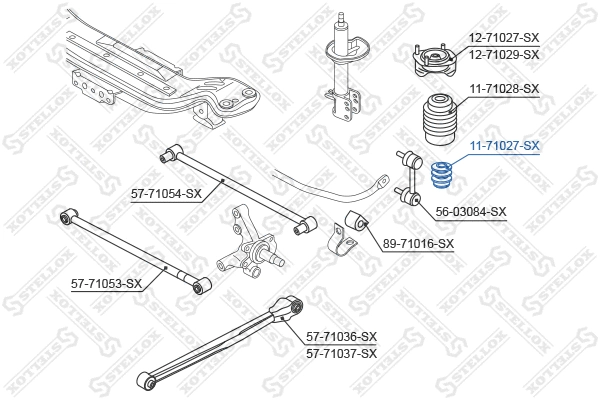 Rubber Buffer, suspension