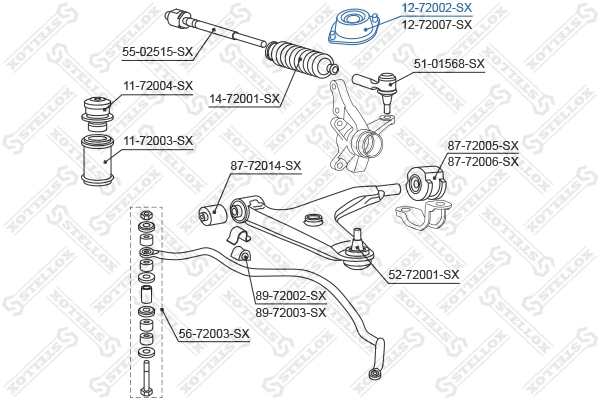 Suspension Strut Support Mount