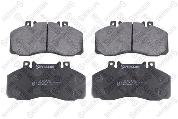 Brake Pad Set, disc brake (85-01435-SX)
