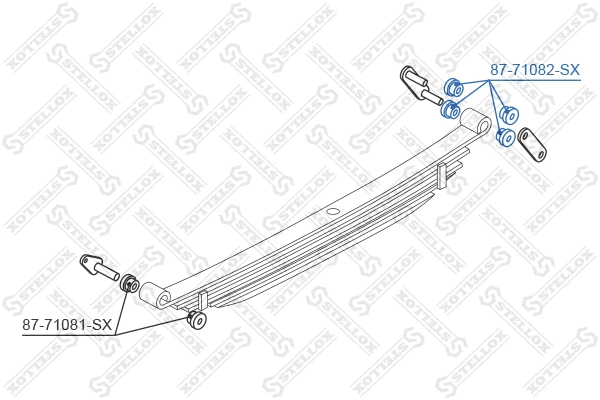 Bushing, leaf spring