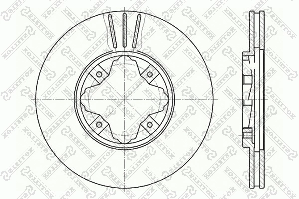 Brake Disc (6020-9940V-SX)