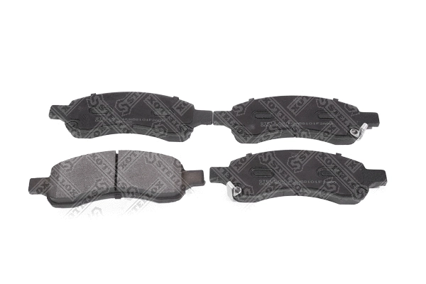 Brake Pad Set, disc brake (000 735B-SX)