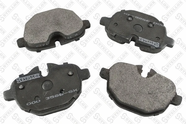 Brake Pad Set, disc brake (000 358B-SX)