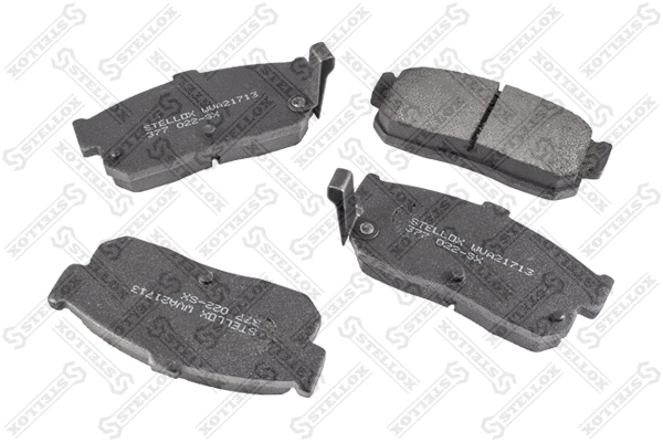Brake Pad Set, disc brake (377 022-SX)