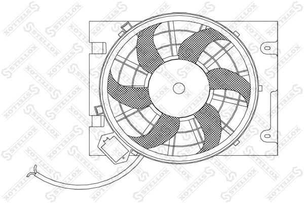 Fan, engine cooling (29-99265-SX)