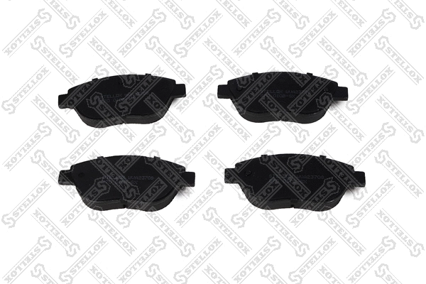 Brake Pad Set, disc brake (870 010B-SX)