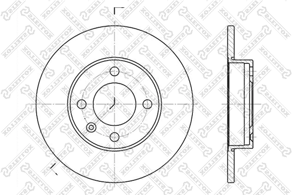 Brake Disc (6020-4704-SX)