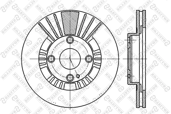Brake Disc (6020-3235V-SX)