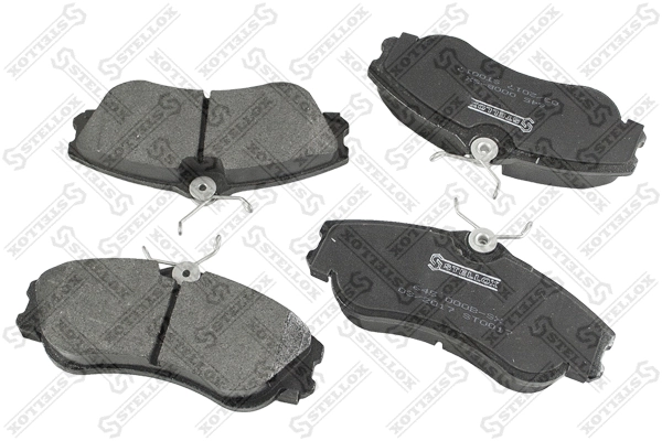Brake Pad Set, disc brake (645 000B-SX)