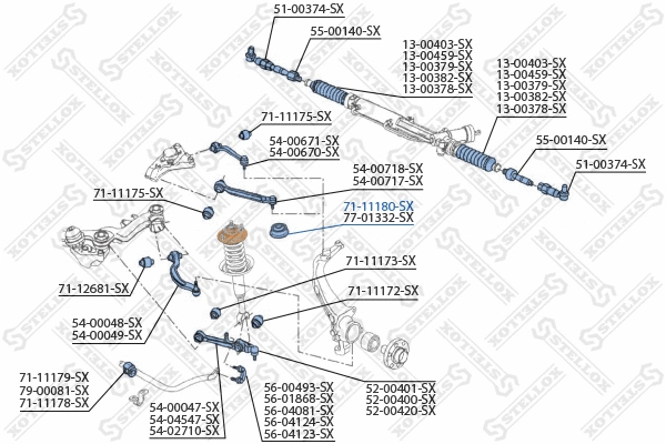 Suspension Strut Support Mount