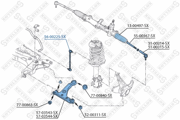 Link/Coupling Rod, stabiliser bar
