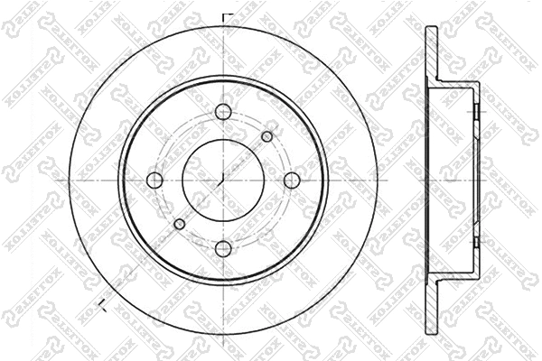 Brake Disc (6020-2229-SX)