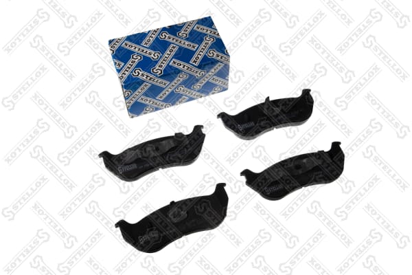 Brake Pad Set, disc brake (639 075B-SX)