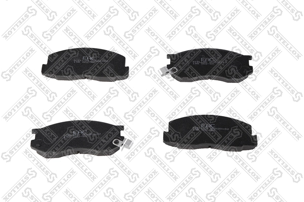 Brake Pad Set, disc brake (198 002-SX)