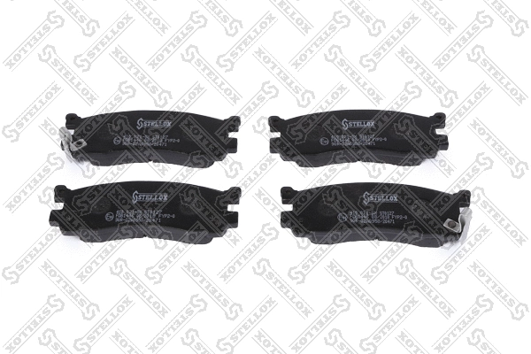 Brake Pad Set, disc brake (410 021-SX)