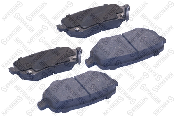 Brake Pad Set, disc brake (000 021-SX)